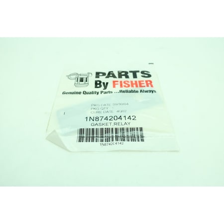 NEW FISHER 1N874204142 RELAY GASKET VALVE PARTS AND ACCESSORY